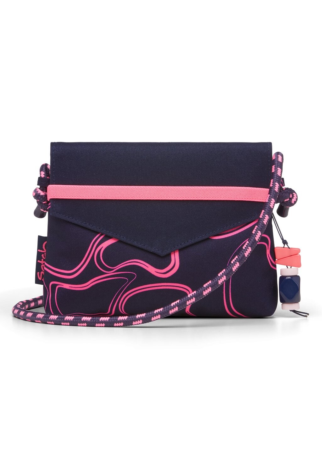 

Косметичка Satch, цвет pink blue neon