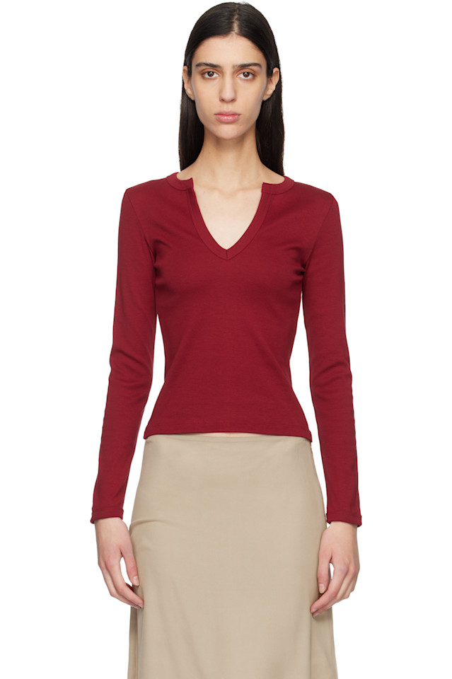 

Flore Flore Красная футболка с длинными рукавами "Иман", Красный, Flore Flore Красная футболка с длинными рукавами "Иман"