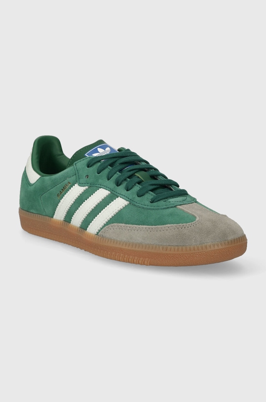 Кроссовки samba og из замши Adidas Originals, бирюзовый — фото 2