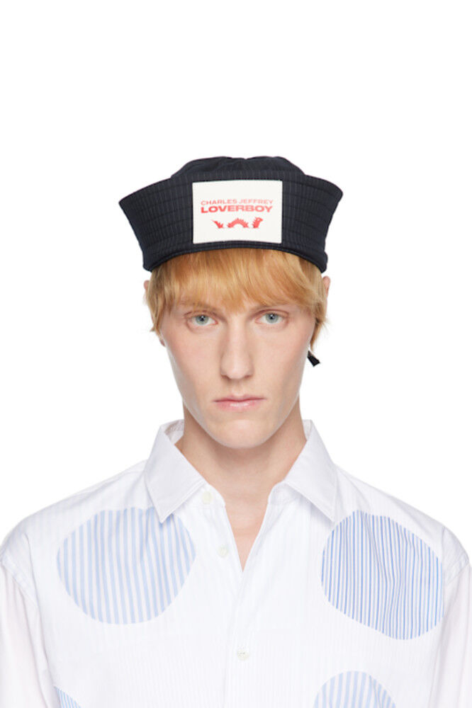 

Эксклюзивная фуражка SSENSE Navy Sailor Charles Jeffrey LOVERBOY