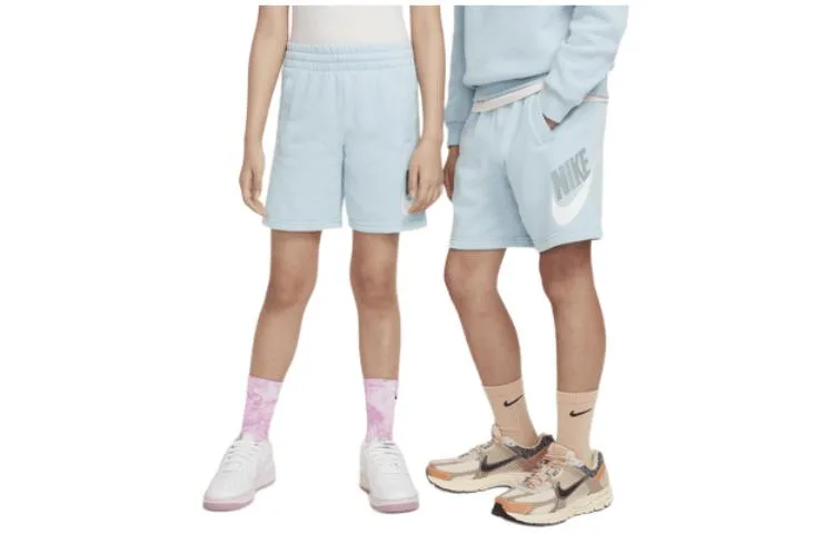 Nike Детские шорты Kids' Light Armory Blue/White/Limestone