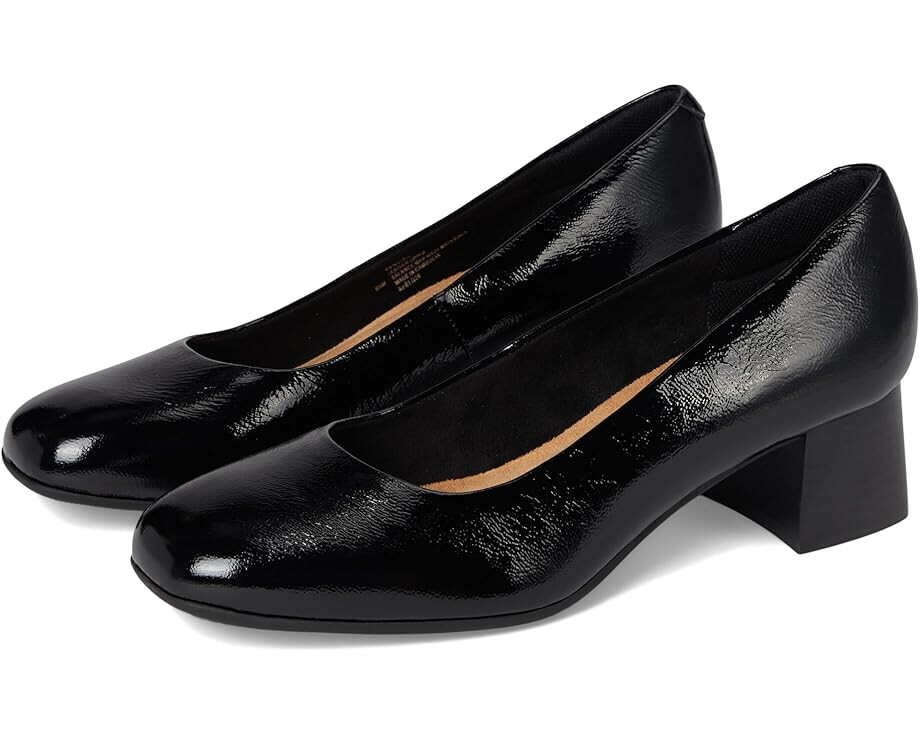 Туфли Comfortiva Peach, цвет Black Crinkle Patent