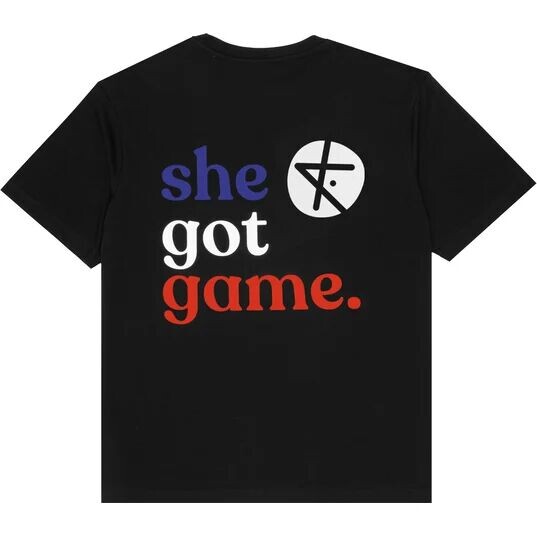 

Футболка She Got Game Statement – Франция Kickz, черный