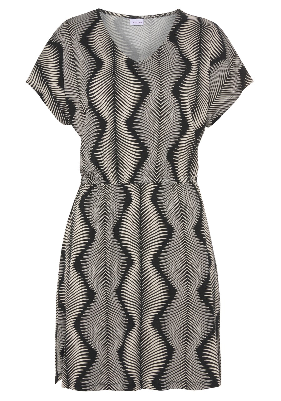 

Ночная рубашка LASCANA, цвет Grey/Anthracite
