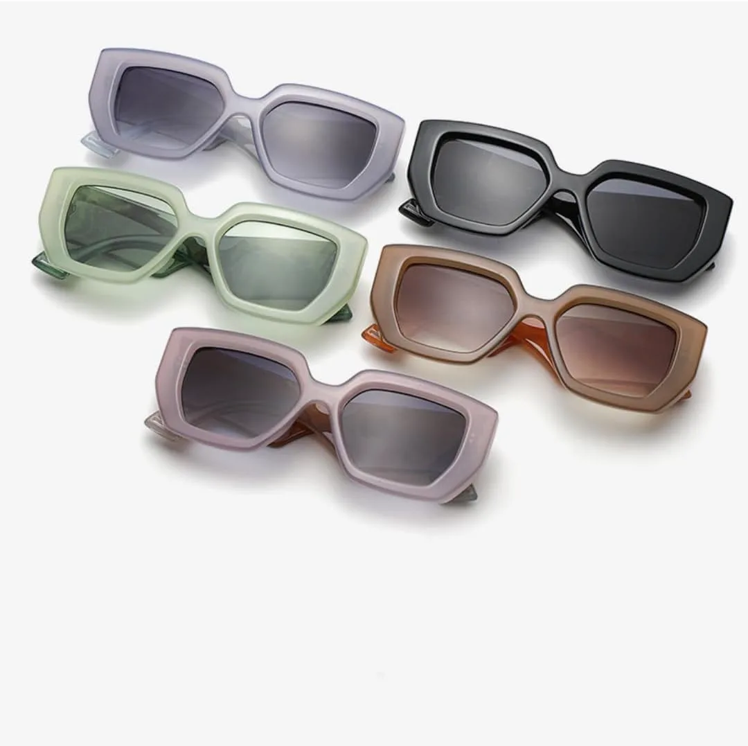 

Солнцезащитные очки для мужчин и женщин - защита от УФ-излучения UV400 - яркие широкие дужки для занятий спортом на открытом воздухе и вождения DSVIGF, Purple