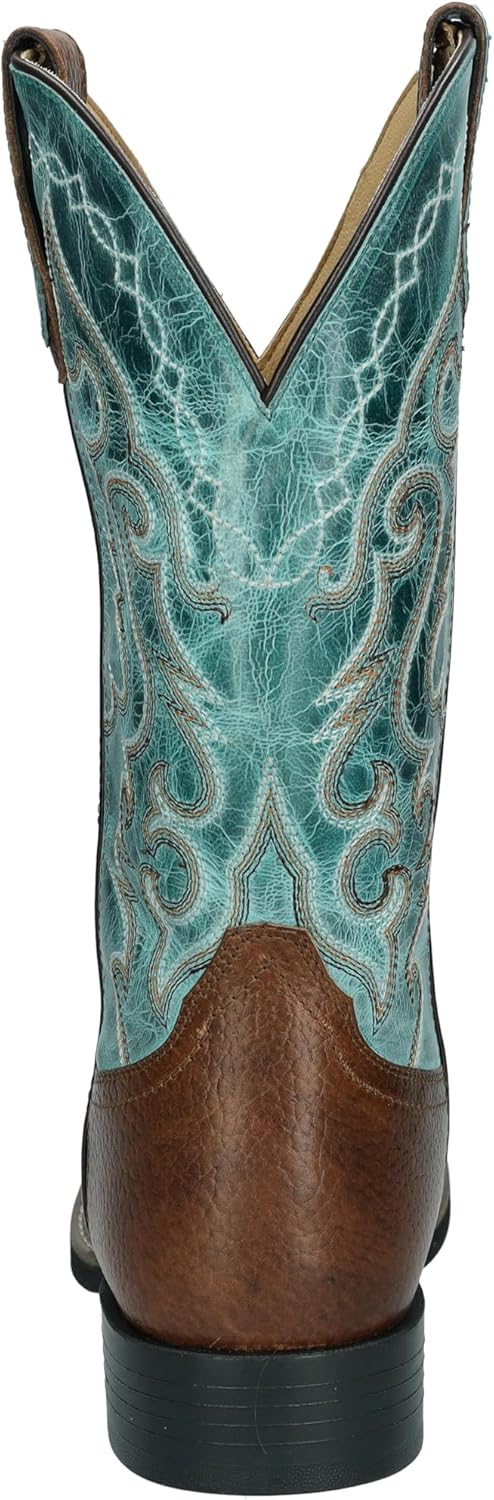 Мужские вестерн-бутсы Smoky Mountain Houston Smoky Mountain Boots, коричневый/бирюзовый — фото 3