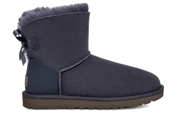 Кроссовки mini bailey bow ii 'eve blue' Ugg, синий — фото 3