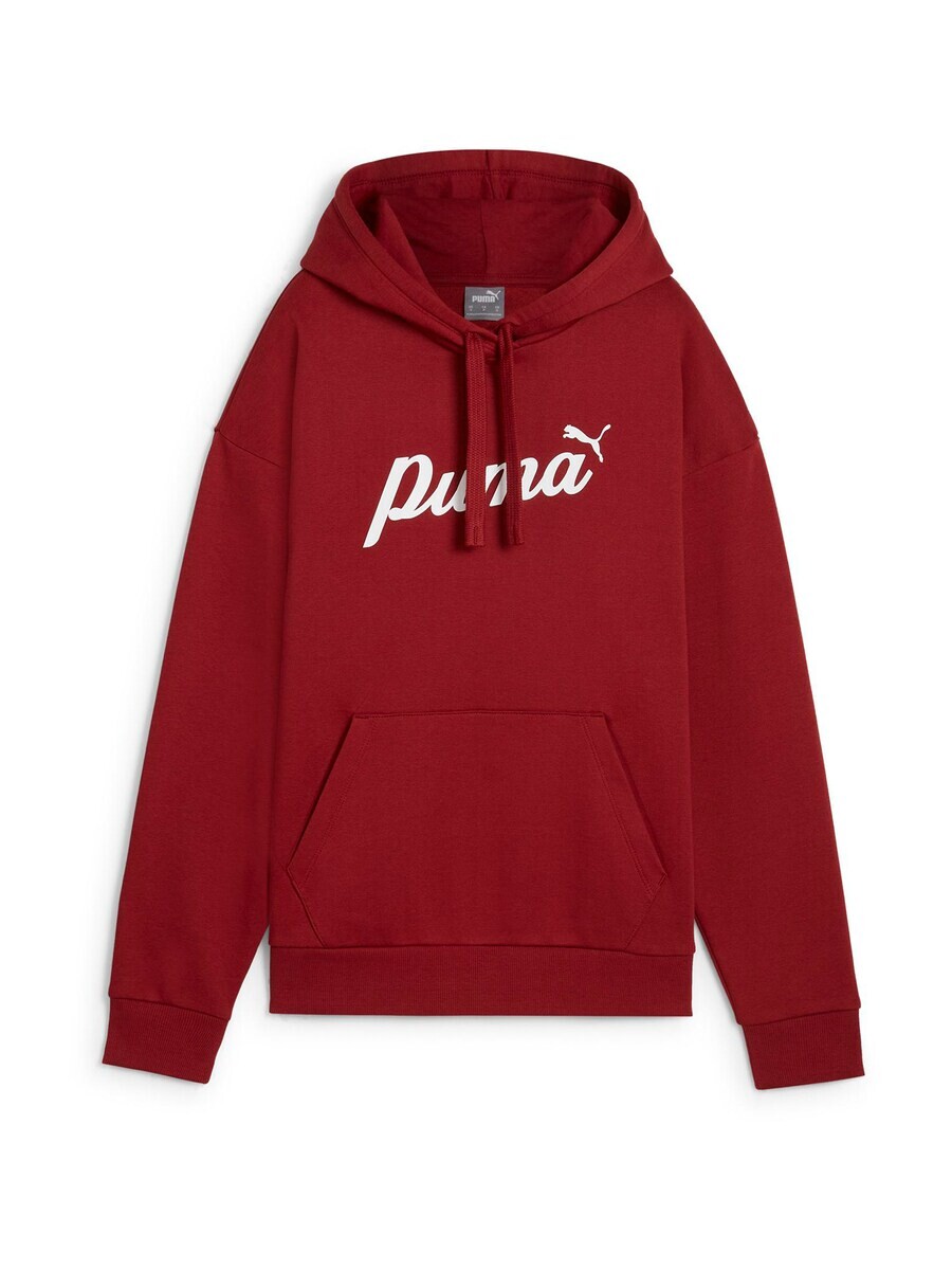 

Свитер с капюшоном на молнии PUMA Athletic Sweatshirt ESS+, цвет carmine red
