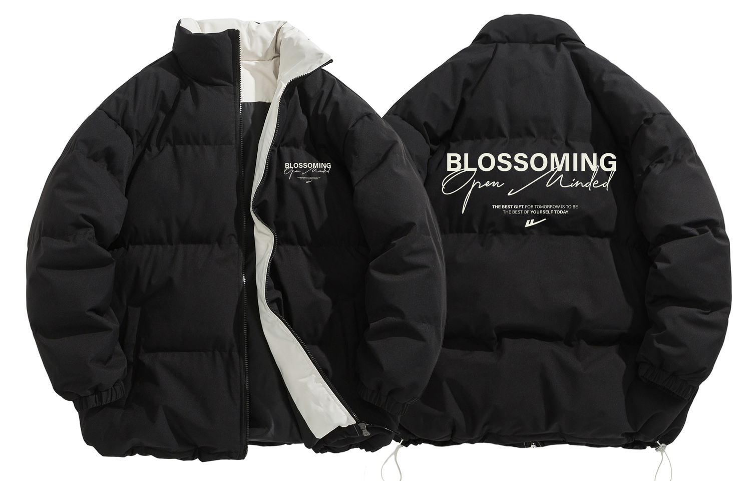 

Пуховик серии Candy Cube Unisex WARRIOR, черный/хаки