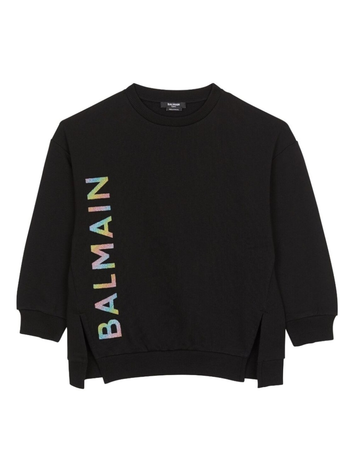 

Толстовка с логотипом Balmain Kids, черный