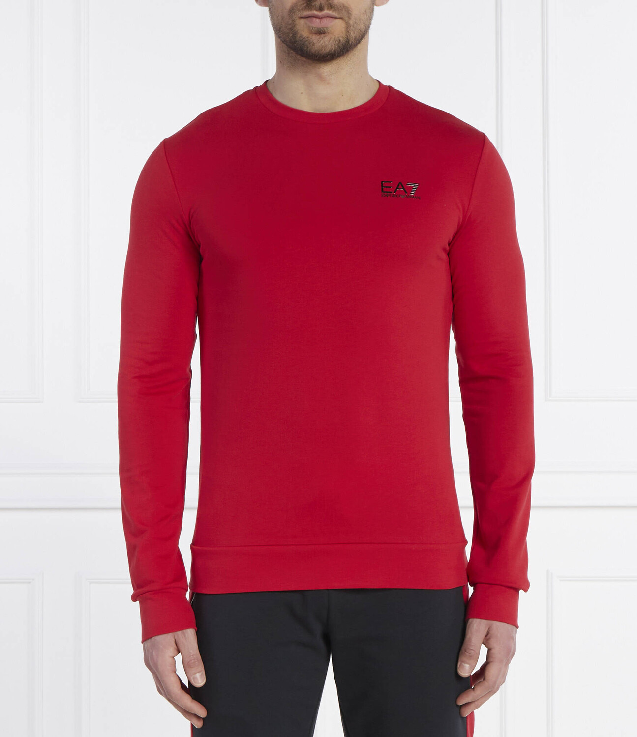 

Толстовка EA7 Regular Fit, красный