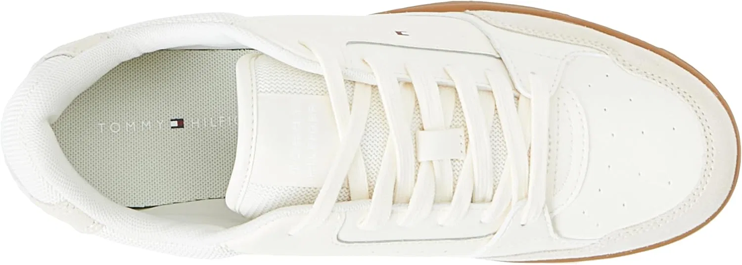 Кроссовки Tommy Hilfiger fm0fm05058 mens, Beige Calico — фото 3