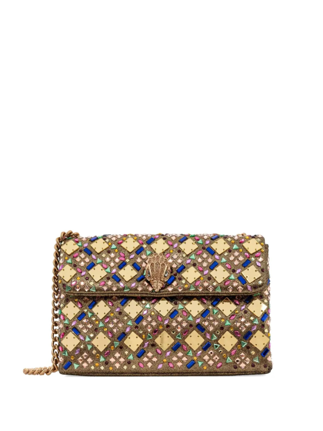 

Kurt Geiger London средняя сумка Kensington через плечо, золотой