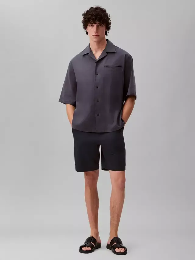Классические шорты Calvin Klein, Dark Sapphire — фото 3