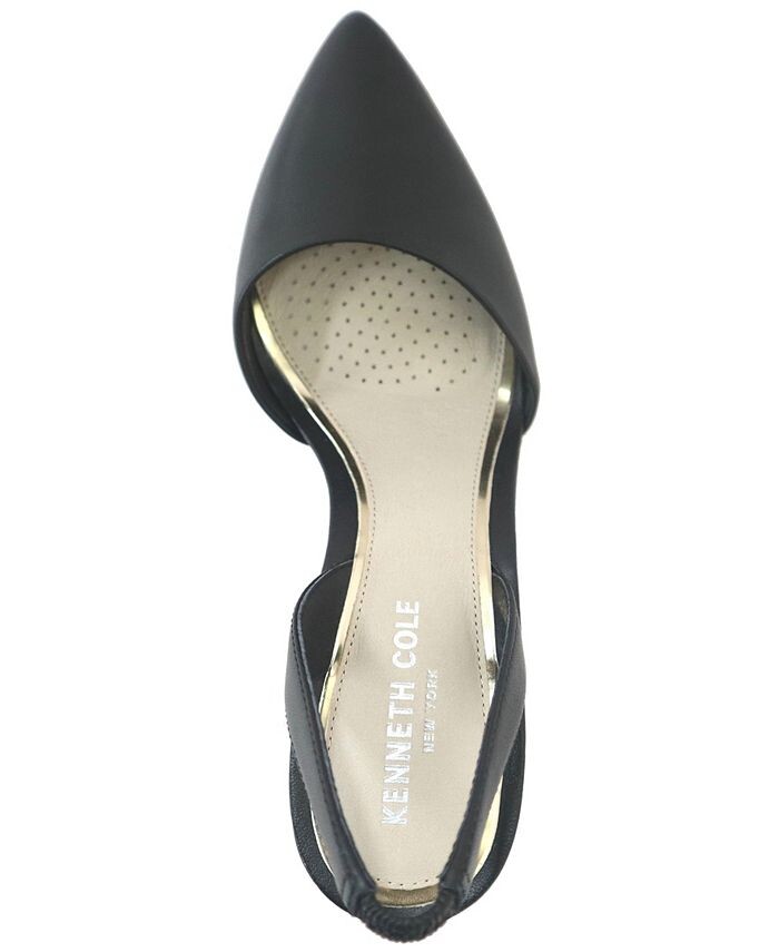 Женские туфли-лодочки Riley 70 с ремешком Kenneth Cole New York, черный — фото 4