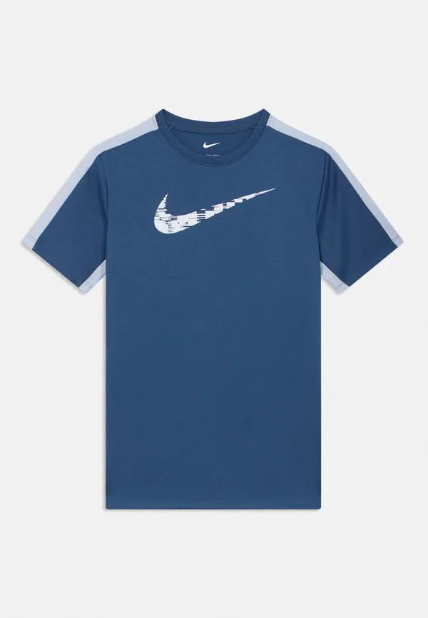 Спортивная футболка унисекс Nike Performance, Mystic Navy/Ghost/White — фото 3