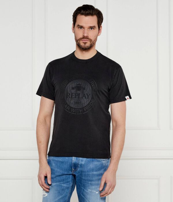 

Футболки Regular fit Replay, черный