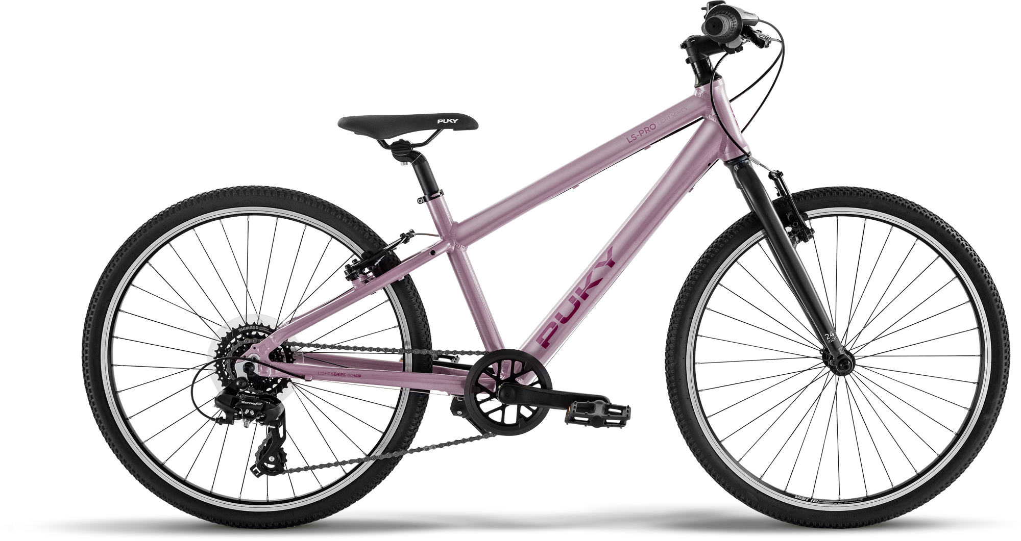 

Детский велосипед PUKY LS-PRO 24-8 pearl pink/anthracite (2025)