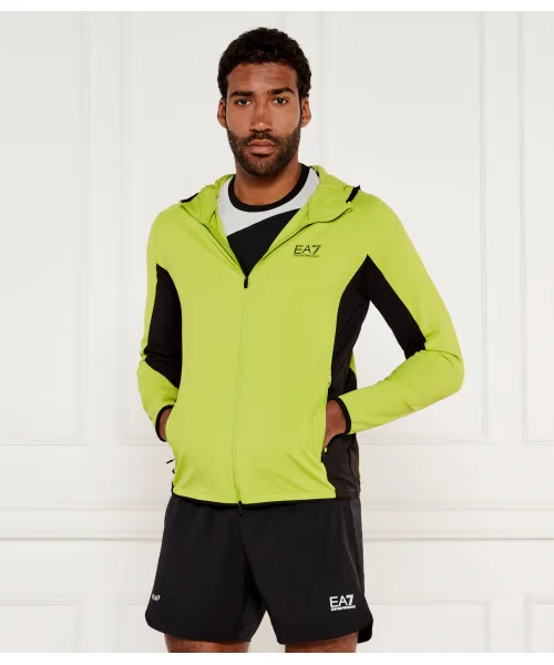 

Толстовка Slim fit Ea7, зеленый