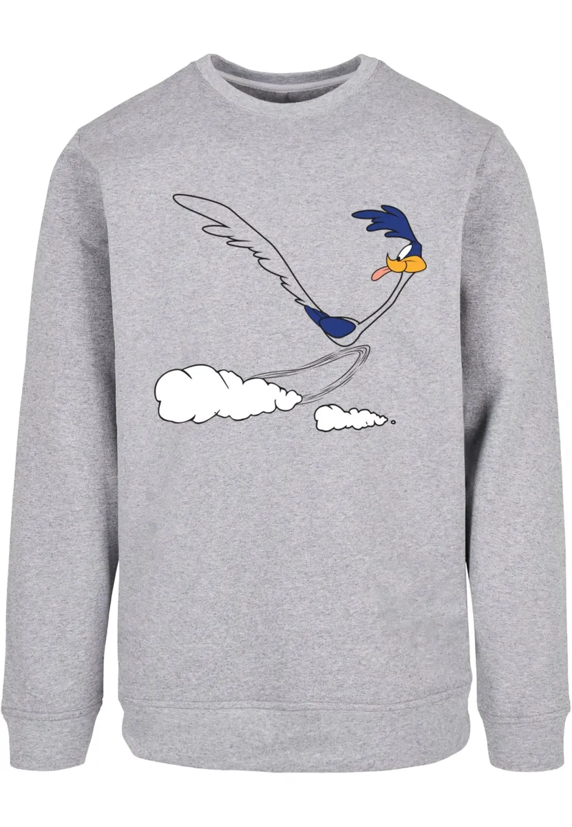 

Свитер с круглым вырезом ABSOLUTE CULT "ABSOLUTE CULT Men's Looney Tunes - Road Runner Running Crewneck", серый