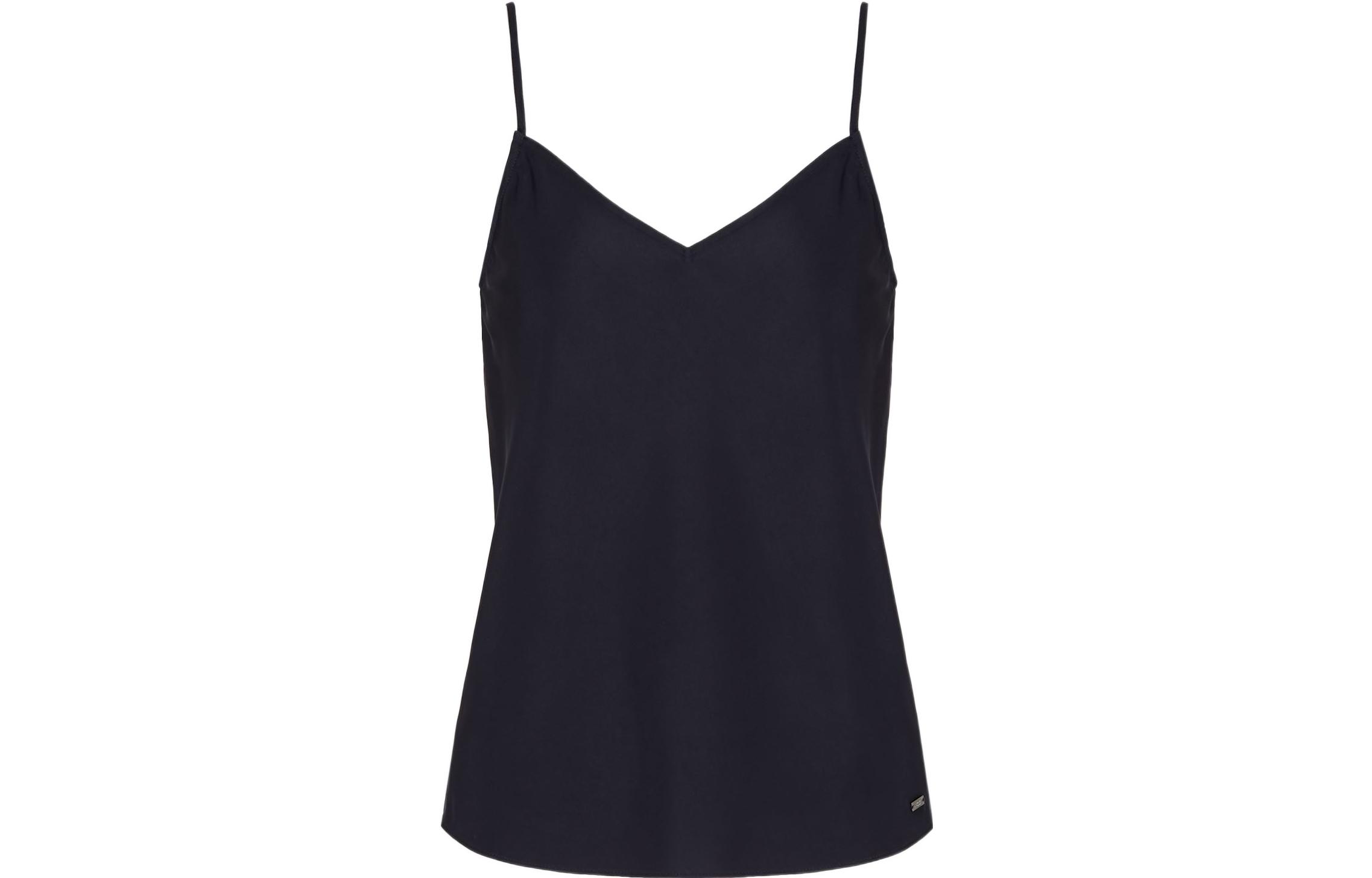 

Armani Exchange Женская майка AE темно-синего цвета