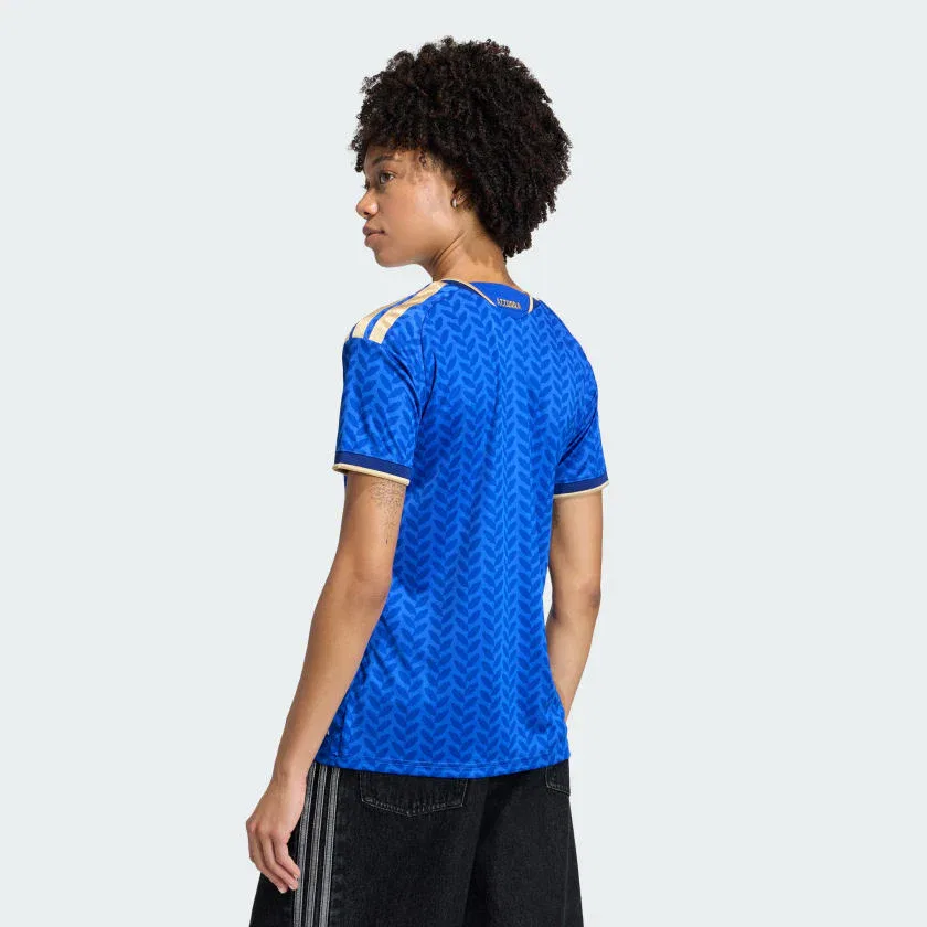 Женская домашняя футболка adidas Italy 26, насыщенный синий — фото 2