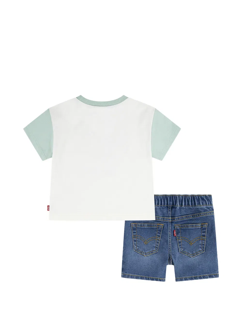 Комплект шорт с графическим принтом (два комплекта) Levi'S Kids, синий — фото 2