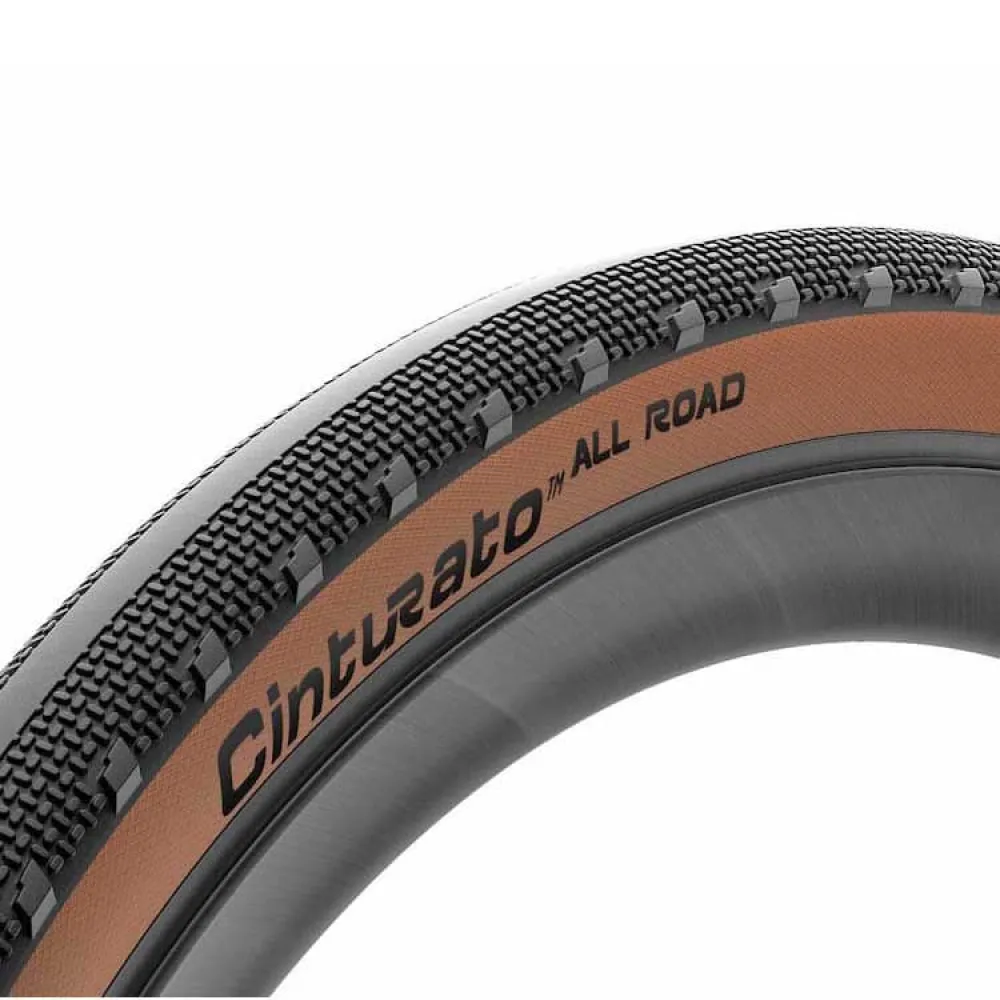 

Гравийная шина Pirelli Cinturato All Road Tubeless 700 x 35, коричневый