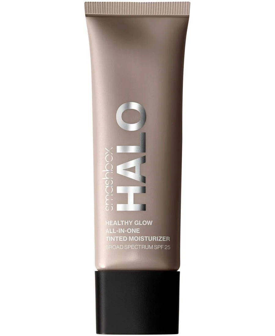 Увлажняющий тонирующий крем Halo Healthy Glow с широким спектром защиты SPF 25 Smashbox, светлый-medium  (light-medium with neutral undertone)
