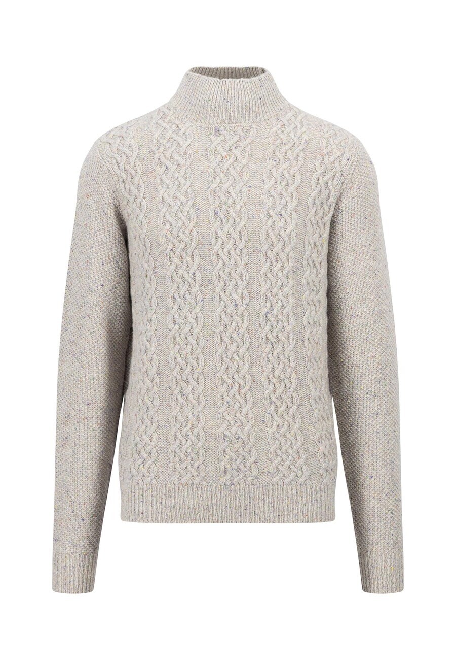 

Водолазка FYNCH-HATTON Sweater, цвет mottled white