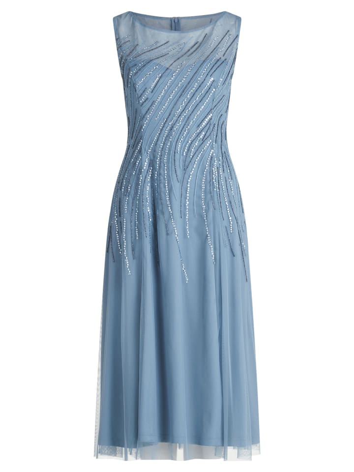 

Короткое платье Vera Mont Abend, цвет light blue/silver