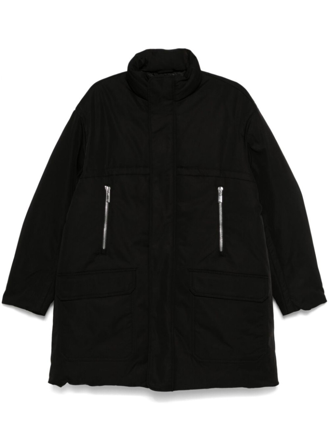 

Armani Exchange длинный пуховик, черный