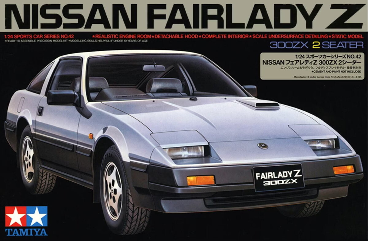

Tamiya 24042 1:24 Nissan Fairlady 300Zx 2-местный