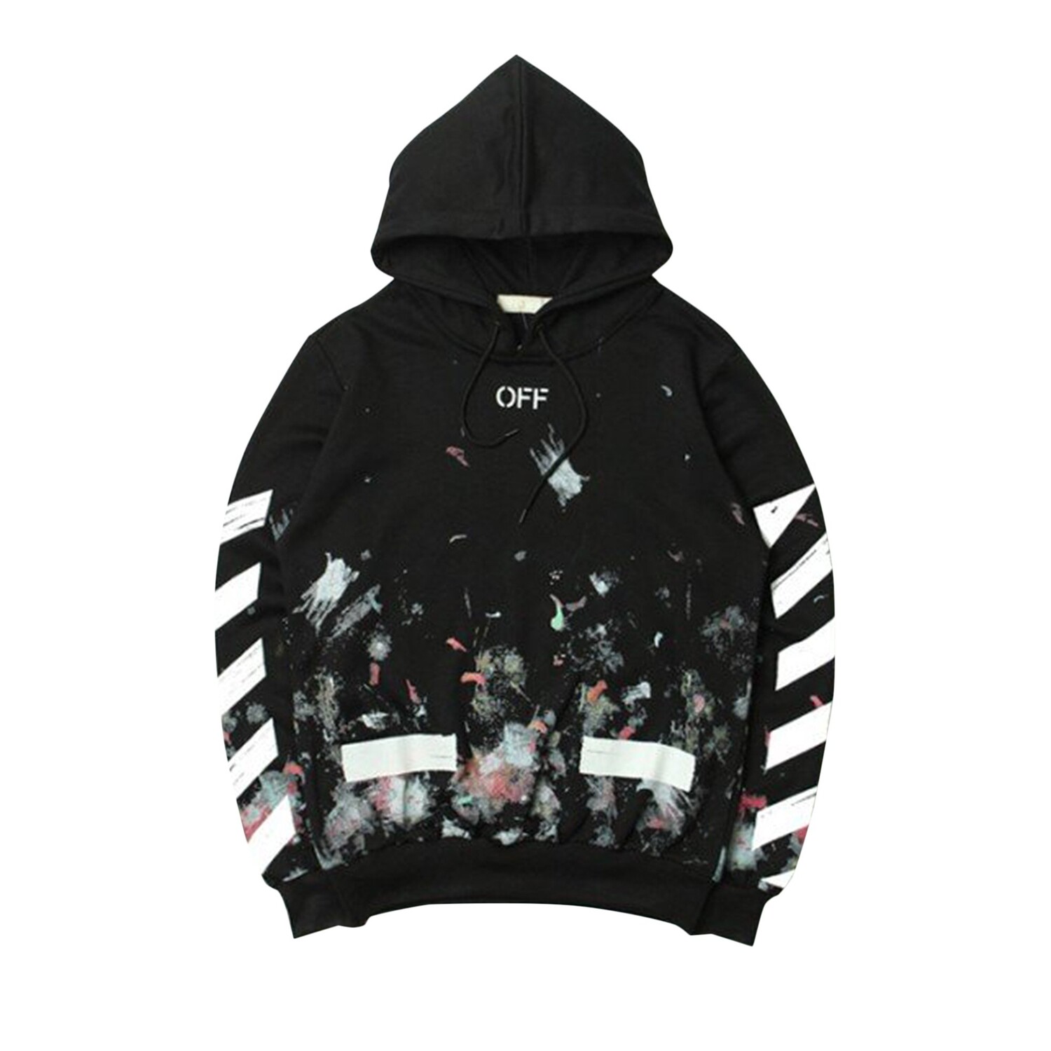 

Толстовка Off-White Diag Galaxy Brushed Over, цвет Черный