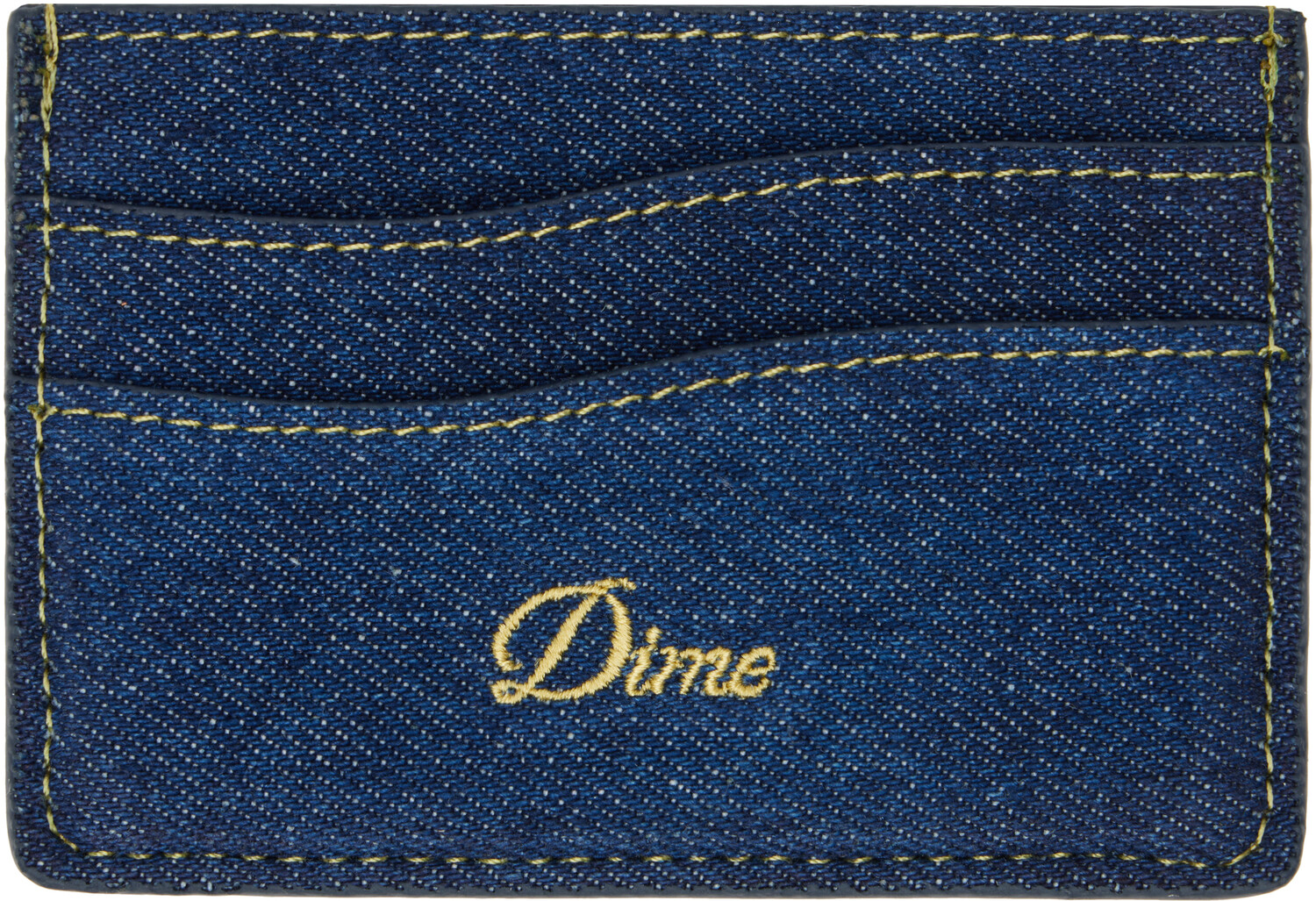 

Держатель для карточек с синим курсивом Dime