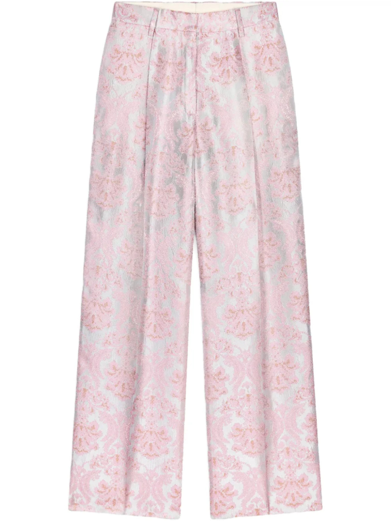 

Жаккардовые брюки DRIES VAN NOTEN, синий