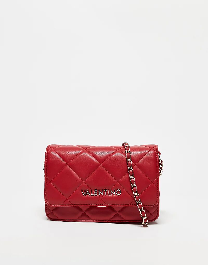 

Стеганая сумка через плечо Valentino ocarina с цепочным ремнем красного цвета Valentino Bags, Красный, Стеганая сумка через плечо Valentino ocarina с цепочным ремнем красного цвета Valentino Bags