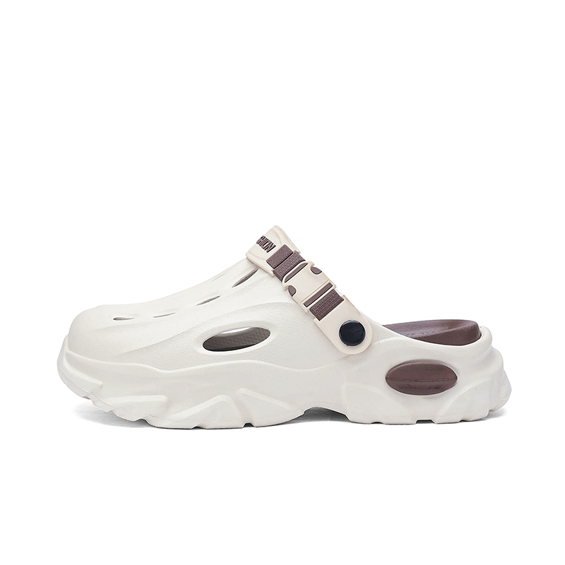 

NANJIREN Клоги мужские бежево-коричневые, цвет Beige Brown