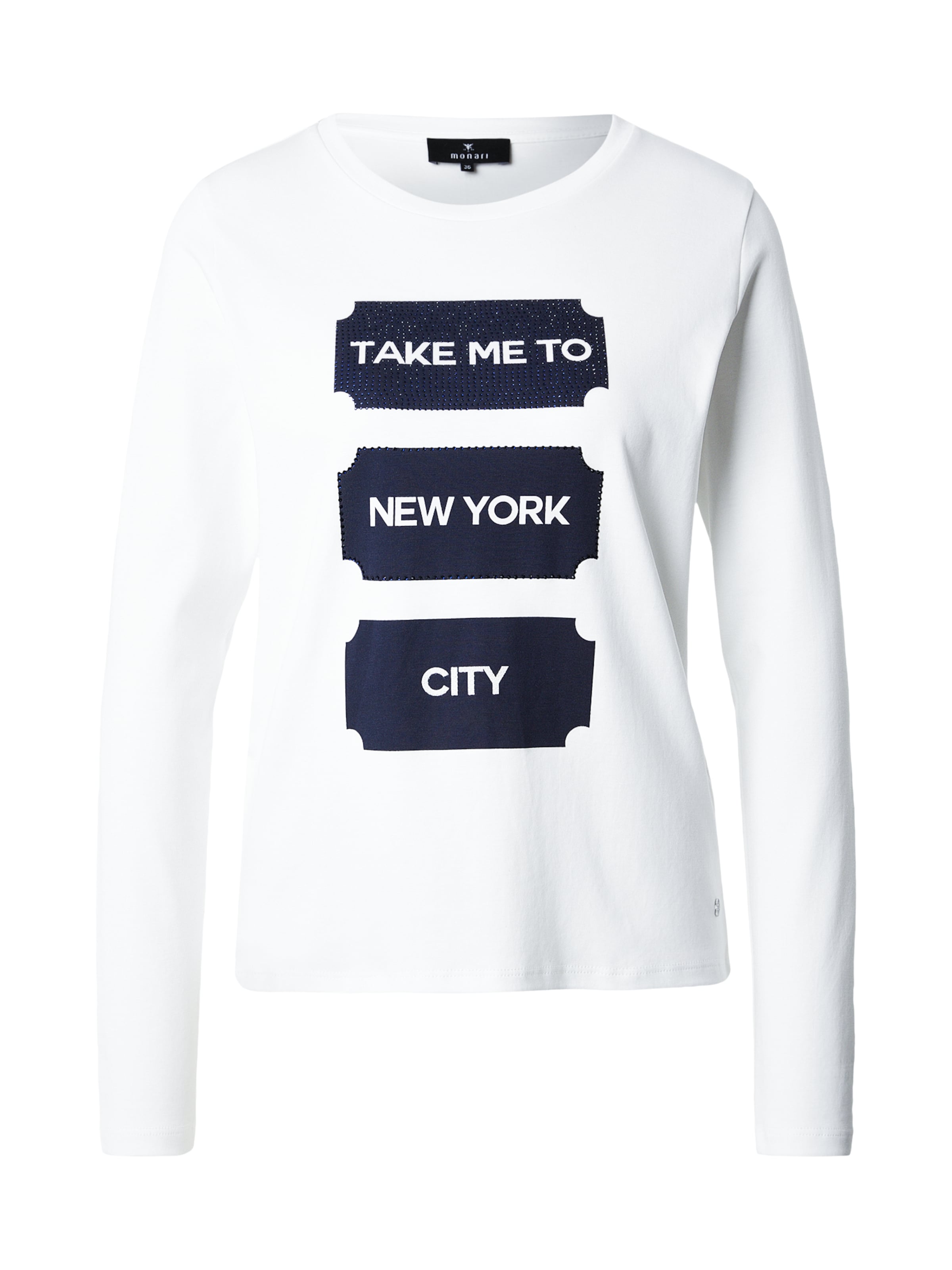 

Monari Лонгслив в белом цвете