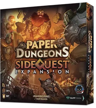 

Настольная игра Alley Cat Games Paper Dungeons - Side Quest Expansion