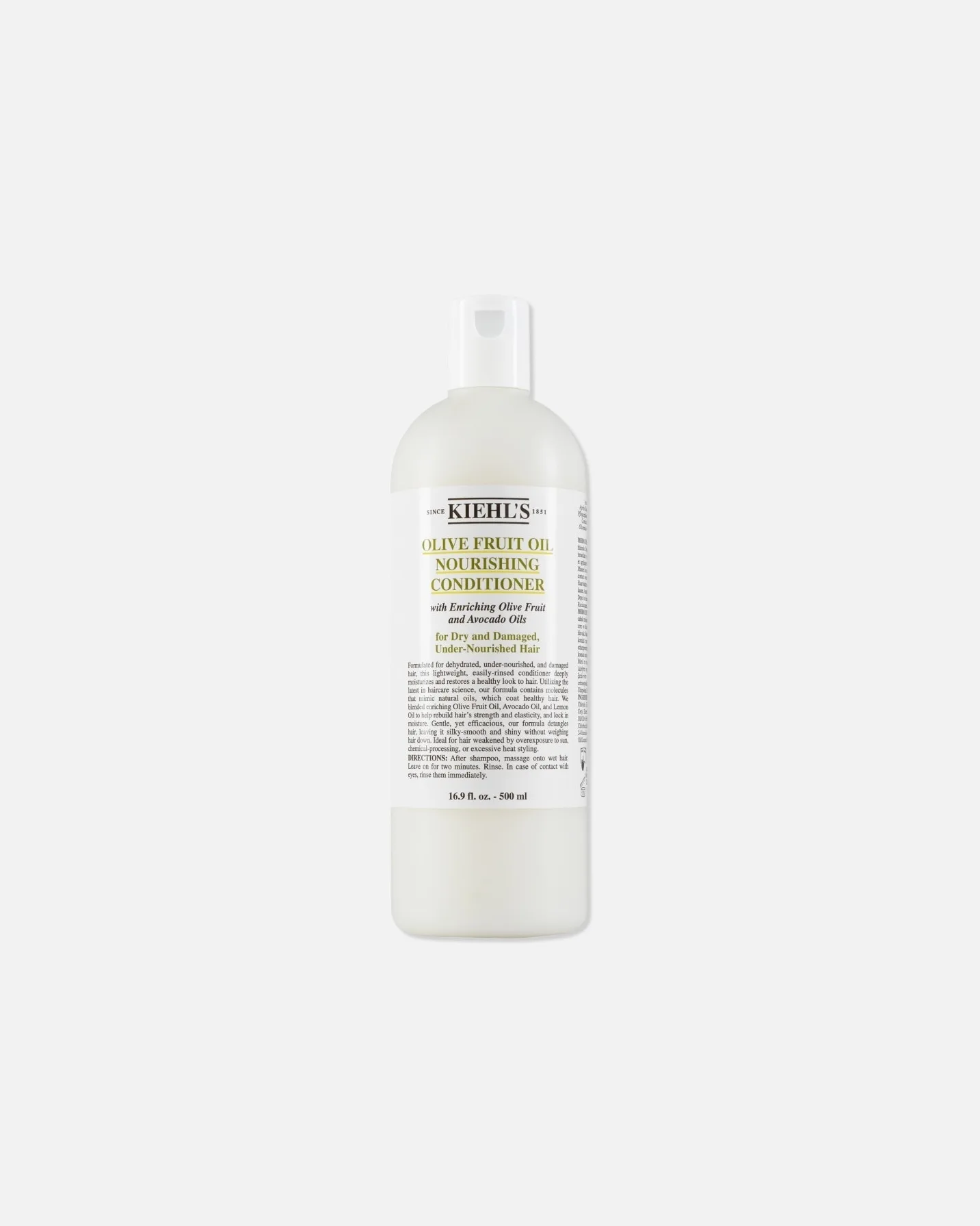 Питательный кондиционер на основе оливкового масла. Kiehls, 500 мл