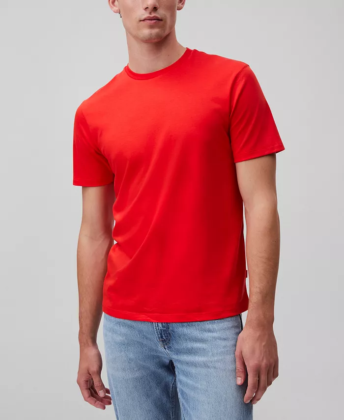 

Мужская футболка Supima Cotton Interlock с коротким рукавом Calvin Klein, красный