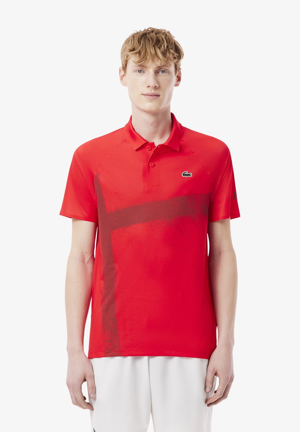

Рубашка поло Lacoste Sport, красный