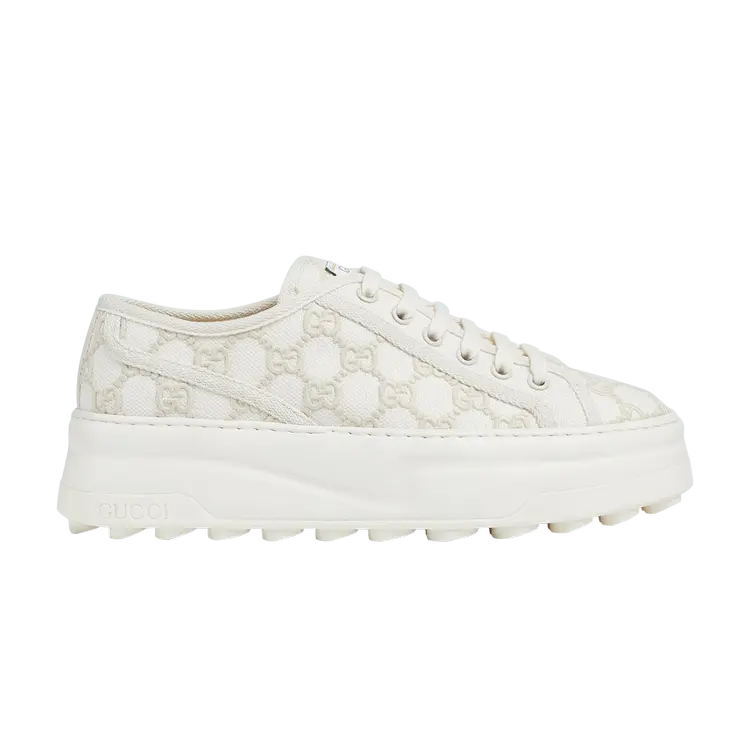 Кроссовки Gucci Wmns Tennis 1977 Low, кремовый