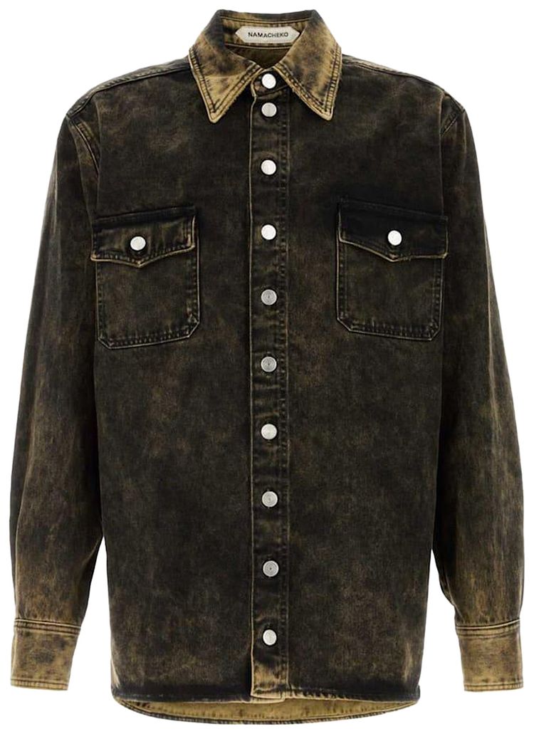 

Джинсовая рубашка Namacheko Hank, черная