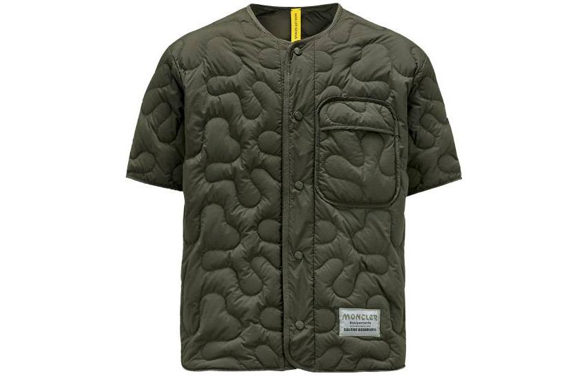 

Распродажа X Salehe Bembury Стеганая рубашка Moncler, Зеленый