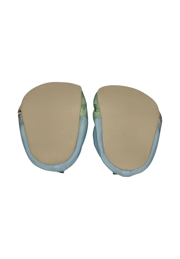 Детские домашние тапочки-сандалии Kinder hausschuhe badeschuhe löwen grün slippers Slipstop, сахара — фото 3