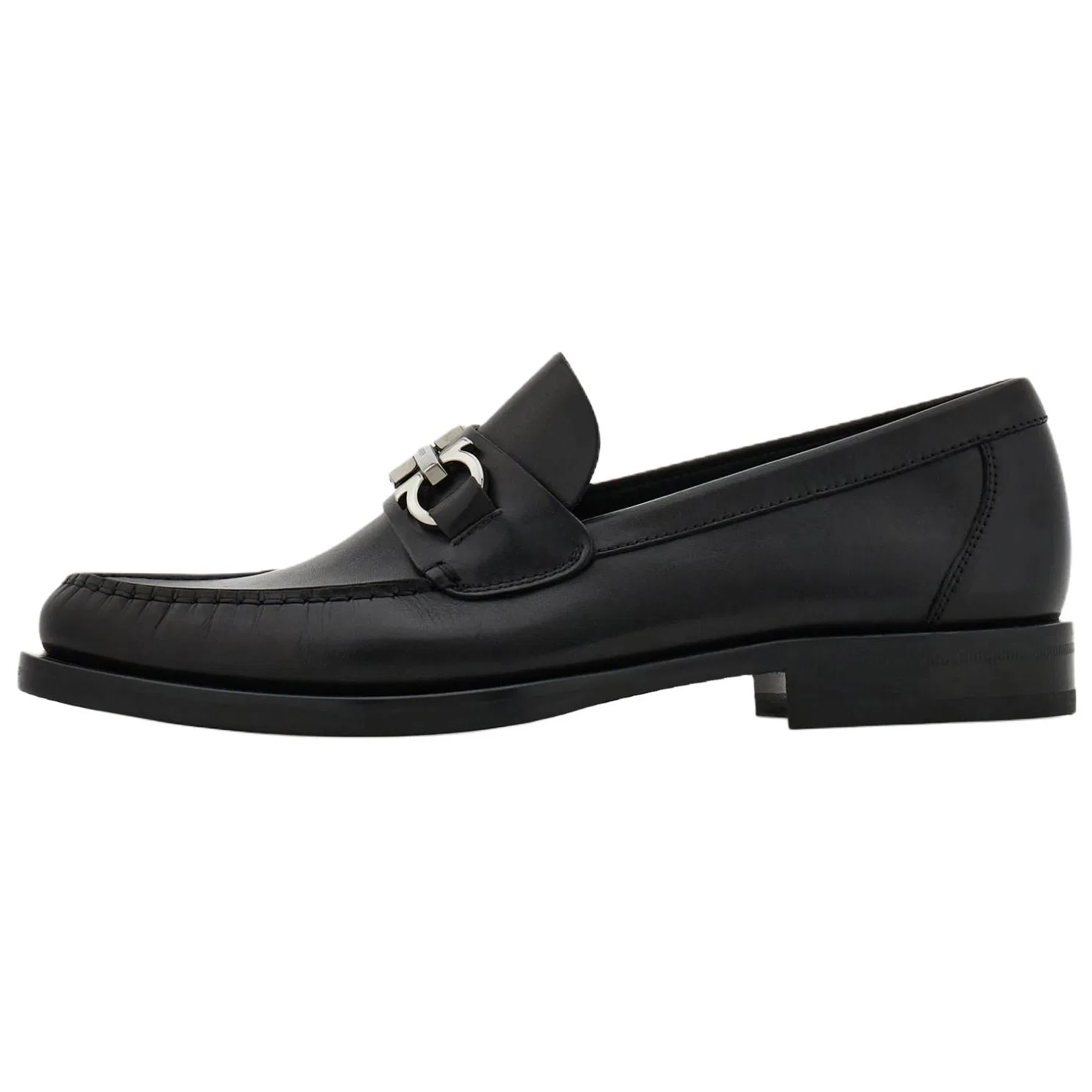 Лоферы из телячьей кожи Ferragamo Original Shoe Box Included черные
