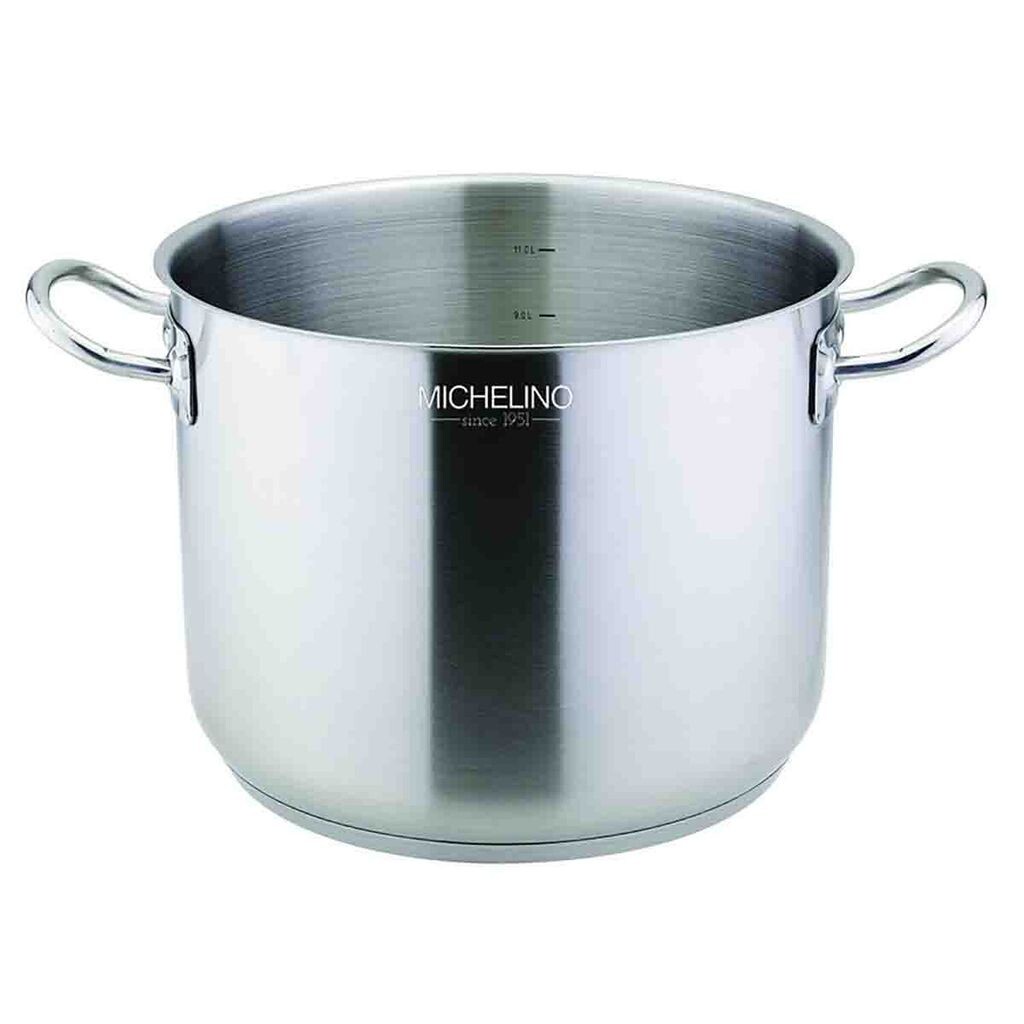 

Кастрюля для овощей Michelino Ø38см без крышки кастрюля для супа кастрюля из нержавеющей стали 18/10 для всех типов плит
