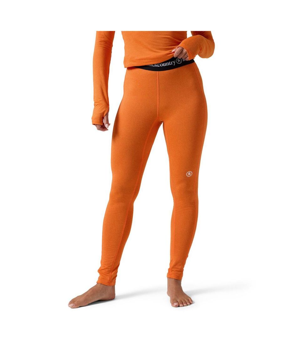 

Женские леггинсы Pines Microgrid Ultra-Lt Baselayer Bottom, легкие и удобные Backcountry, Boundary orange
